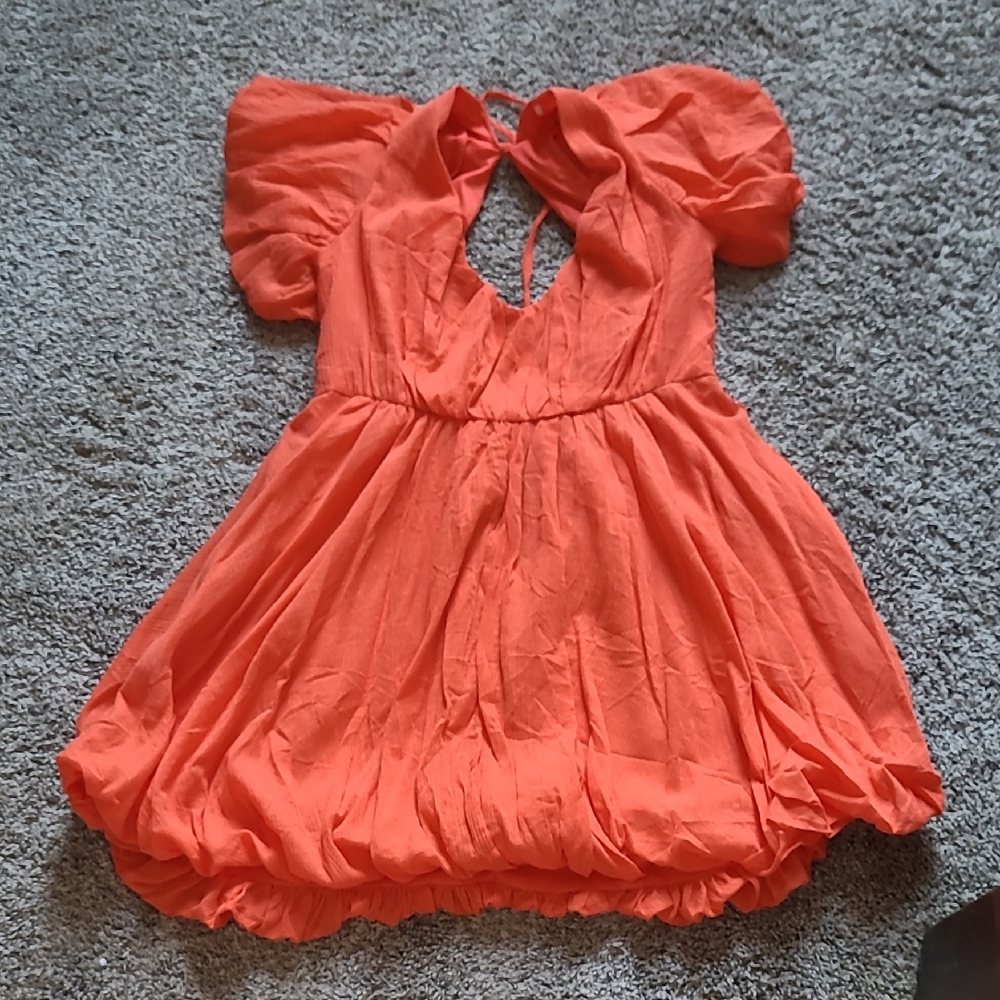 Pink Lily Coral Dress